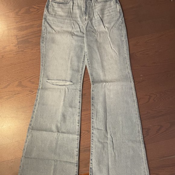 Madewell Baggy Flare Jeans - Picture 8 of 9